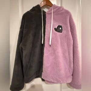 Pusheen Two-Tone Fleece Hoodie
